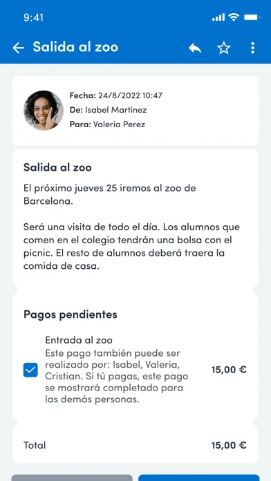 Capturas de pantalla de Aula Escola Europea