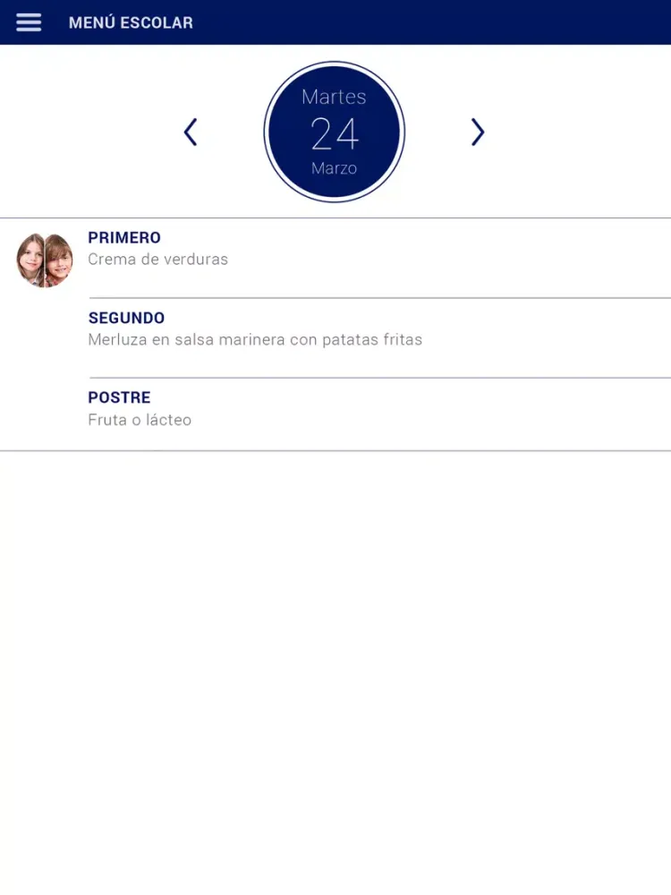 Capturas de pantalla de MensaSEK Colegio Int. Levante iPad 