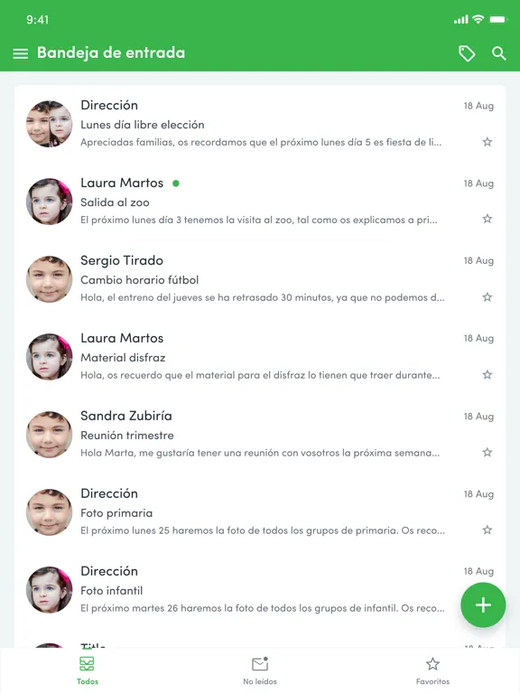 Escola Grèvol iPad  Screenshots