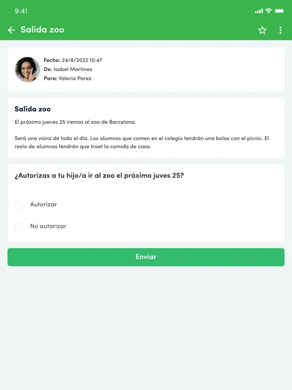 Escola Grèvol iPad  Screenshots
