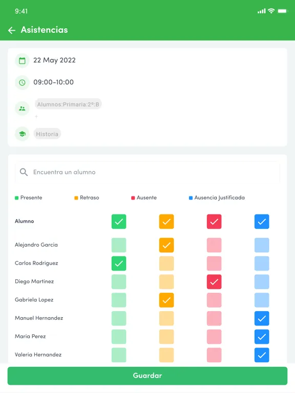 Escola Grèvol iPad  Screenshots