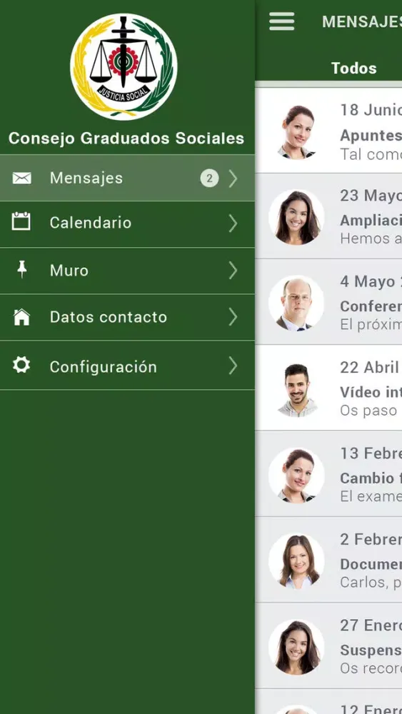 Graduados Sociales Screenshots