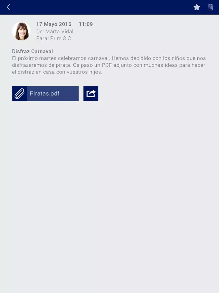 Tangkapan skrin MensaSEK Chile iPad 