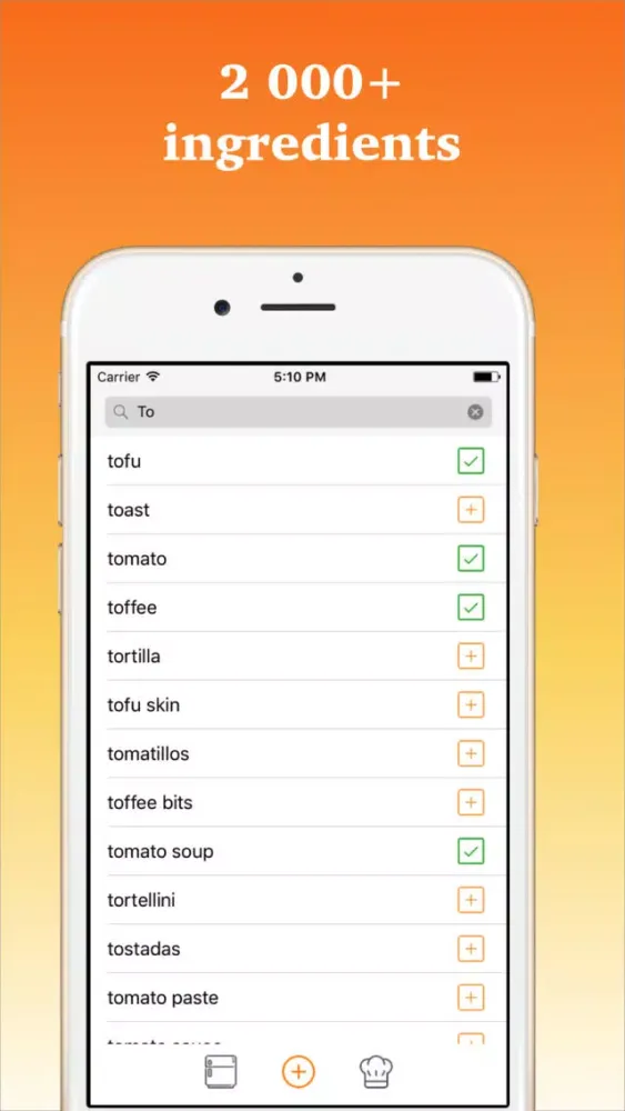 Empty Fridge - search for recipes by ingredients स्क्रीनशॉट