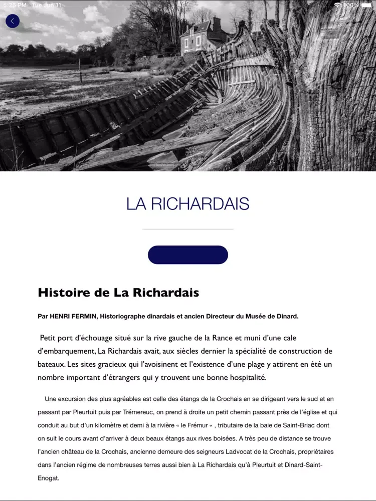 Dinard iPad 应用截图