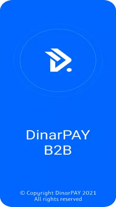 Tangkapan skrin DinarPAY B2B