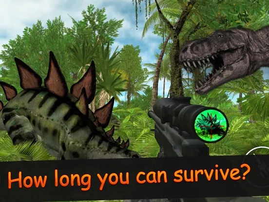 Dinosaur Hunt Jurrasic iPad  سکرین شاٹس