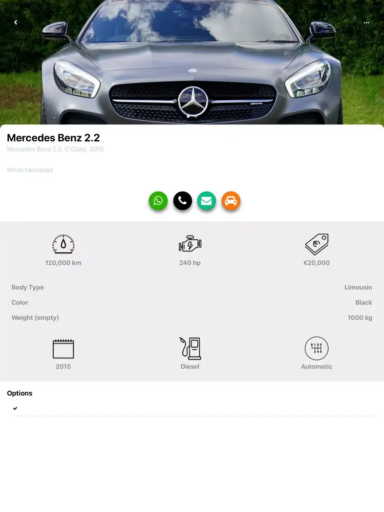 Zrzuty ekranu Mehran Luxury Cars iPad 