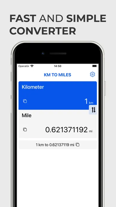 Km to Miles Converter স্ক্রিনশট