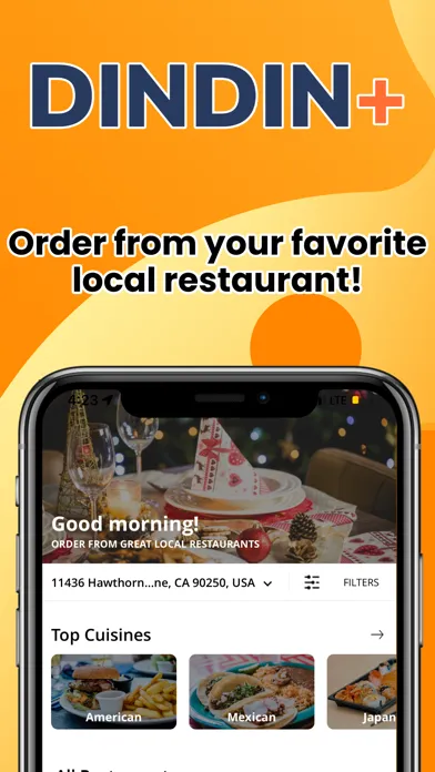 Ảnh chụp màn hình của DinDin: Local Restaurants