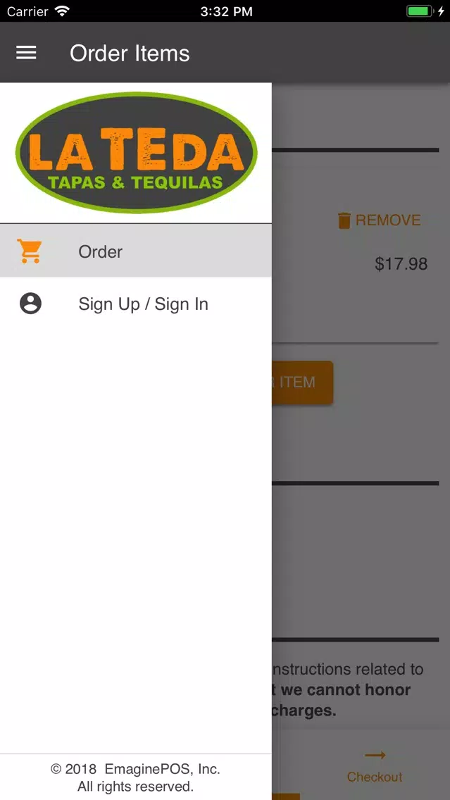 Screenshot di Lateda Tapas & Tequilas
