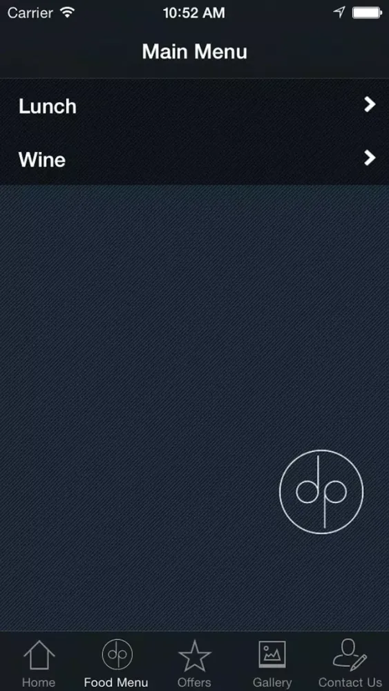 Restaurant DP 스크린샷