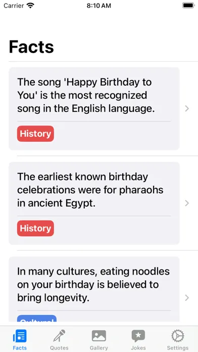 Happy Birthday +应用截图