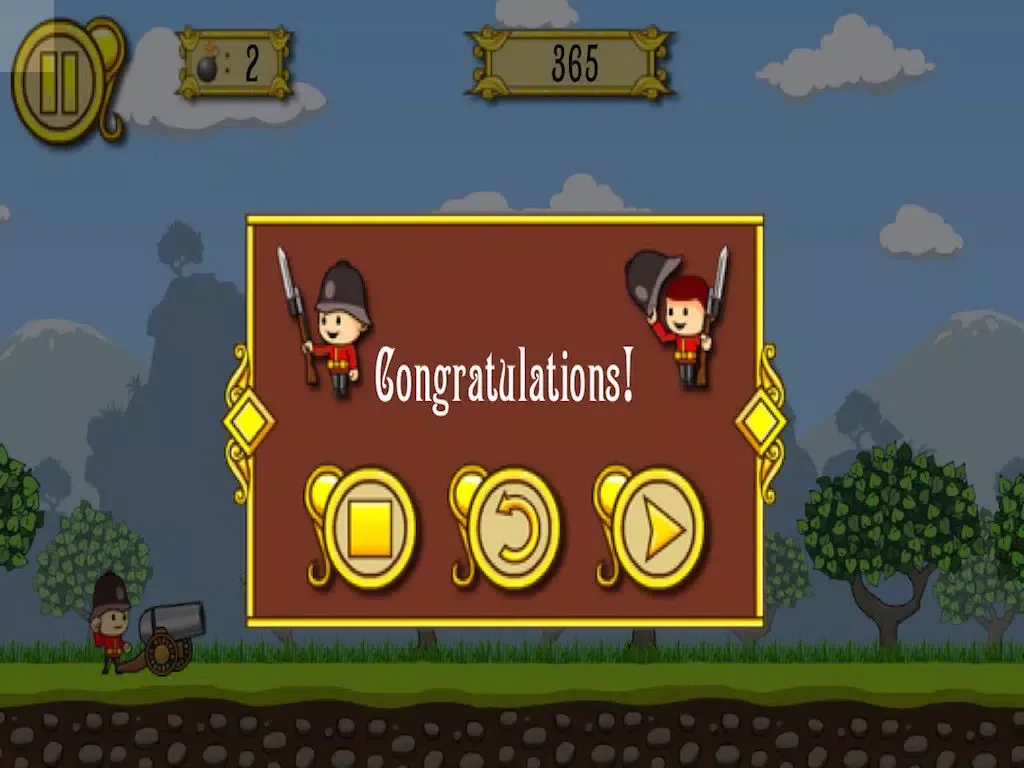 تصاویر Cannons and Soldiers Defence - Tank War iPad 