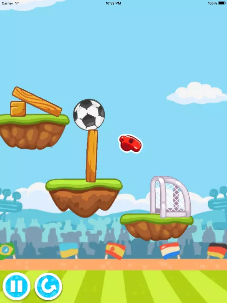 Zrzuty ekranu Football Soccer 3D + iPad 