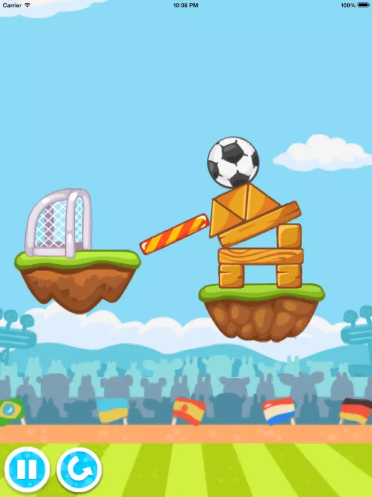 Zrzuty ekranu Football Soccer 3D + iPad 