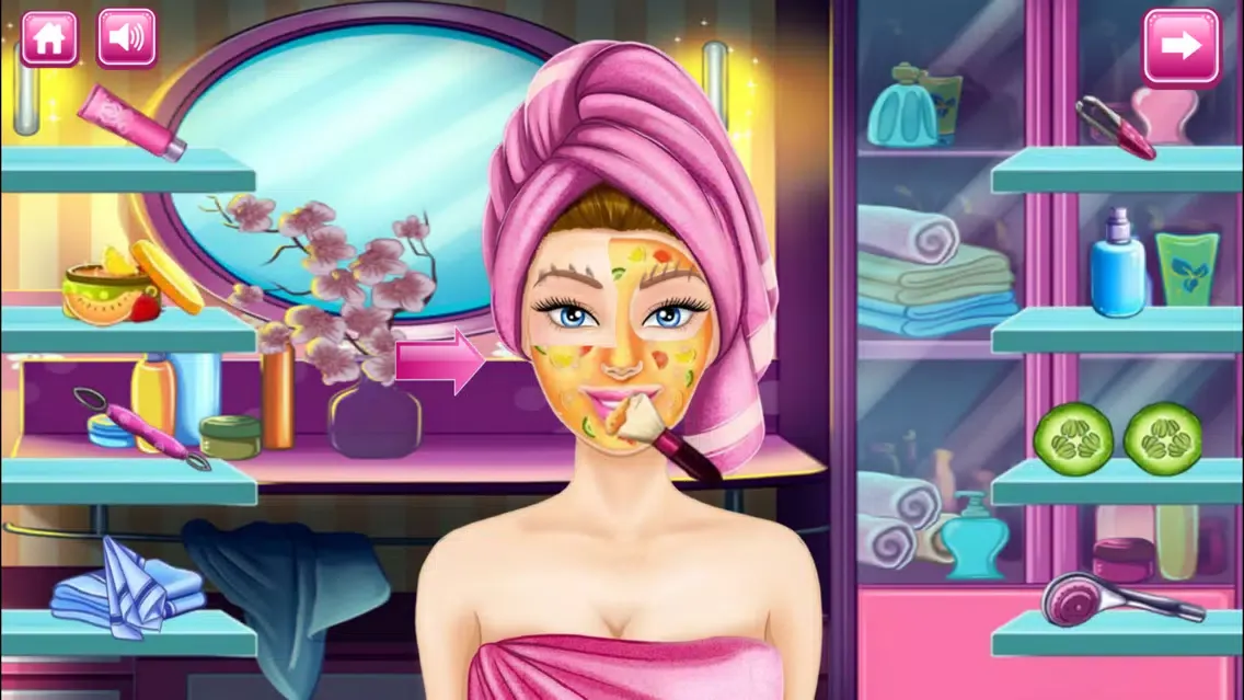 Celebrity Princess Real Bride & Makeover - Princess Dress Up & Beauty Salon स्क्रीनशॉट