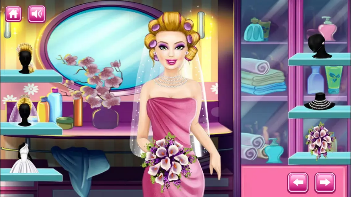 Celebrity Princess Real Bride & Makeover - Princess Dress Up & Beauty Salon स्क्रीनशॉट