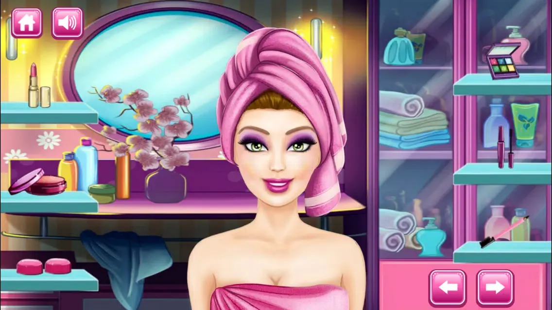 Celebrity Princess Real Bride & Makeover - Princess Dress Up & Beauty Salon स्क्रीनशॉट