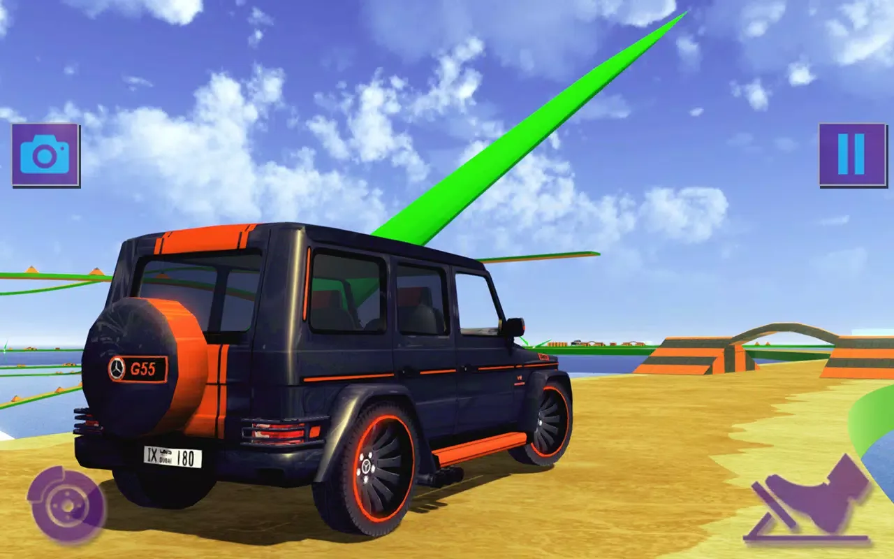 Ramp Stunt Desperate Idle Jeep Screenshots