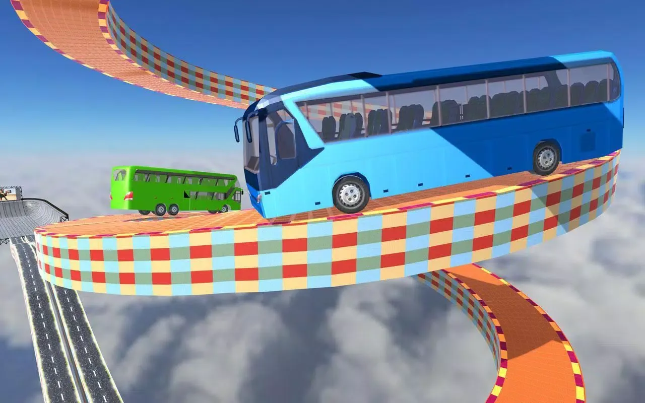 Mega Ramp Impossible Bus Stunt Screenshots