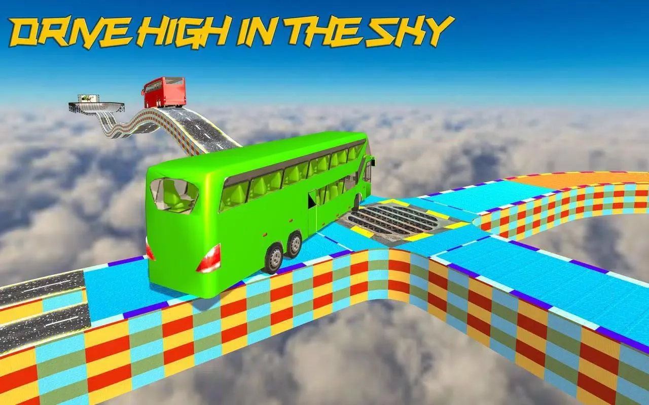Mega Ramp Impossible Bus Stunt Screenshots