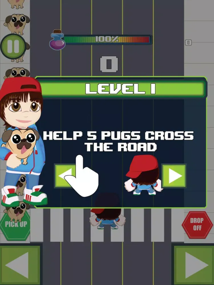 Tangkapan skrin Road Crossing Rescue iPad 