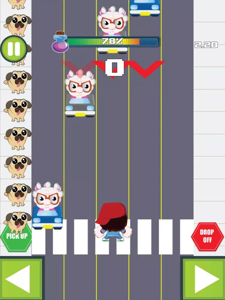 Tangkapan skrin Road Crossing Rescue iPad 