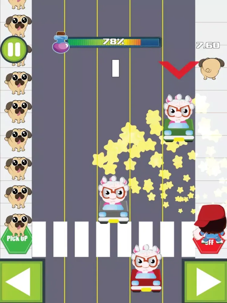 Tangkapan skrin Road Crossing Rescue iPad 