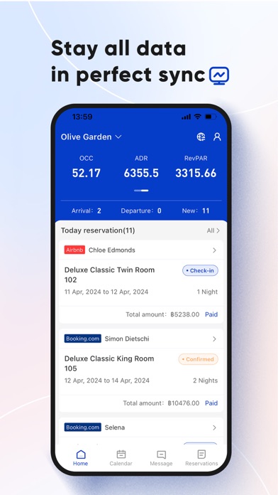 Скриншоты Smart Order PMS