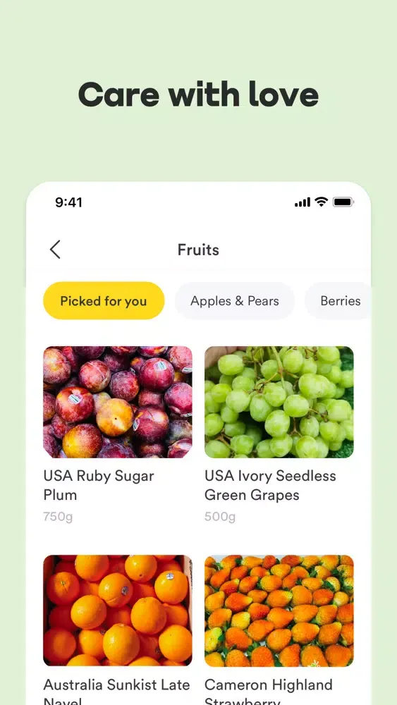 Screenshot di Dingdong Delivery