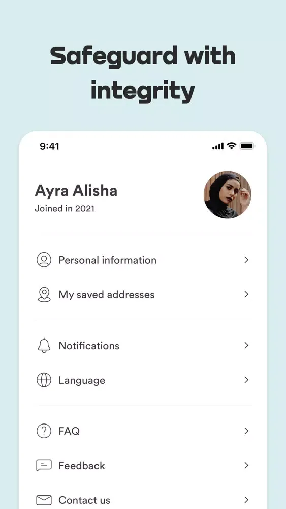 Screenshot di Dingdong Delivery