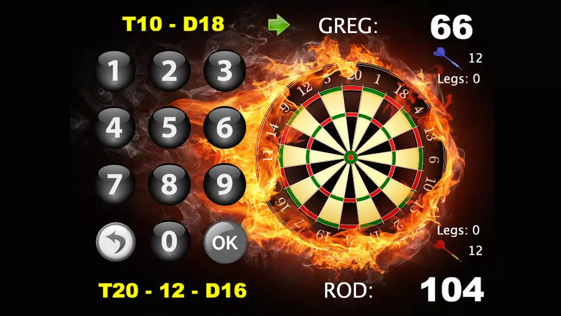 Real Darts سکرین شاٹس
