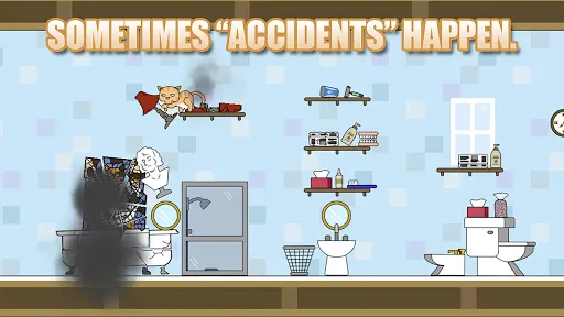 Captures d'écran de Clumsy Cat