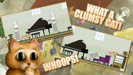 Captures d'écran de Clumsy Cat