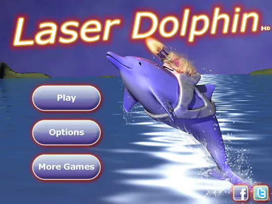 Tangkapan layar Laser Dolphin HD iPad 