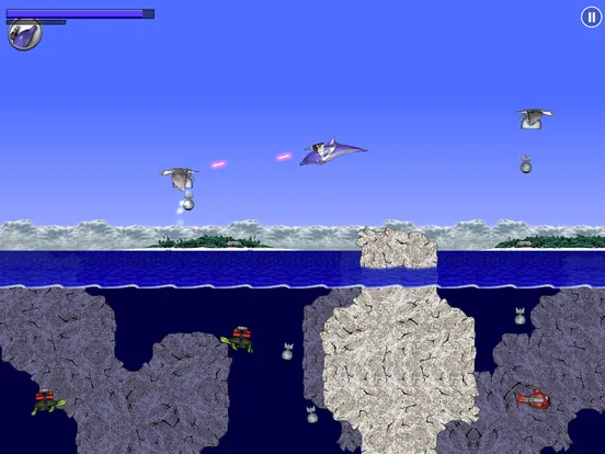 Tangkapan layar Laser Dolphin HD iPad 
