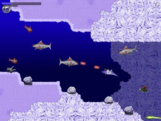 Tangkapan layar Laser Dolphin HD iPad 