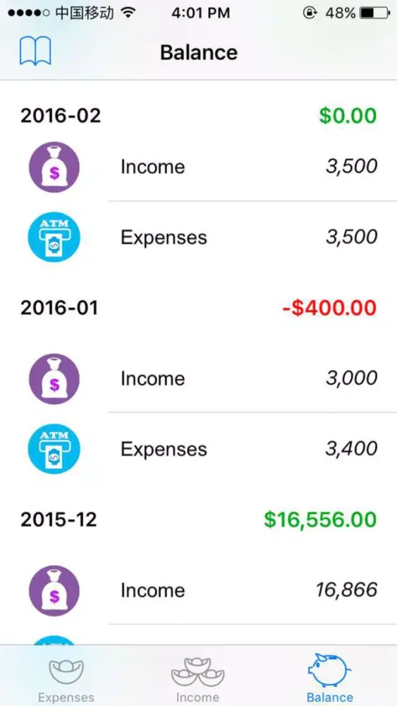 Ảnh chụp màn hình của Super Account Book
