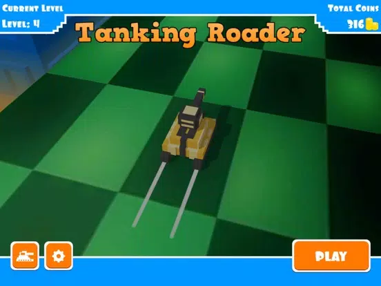ภาพหน้าจอของ Tanking Roader iPad 