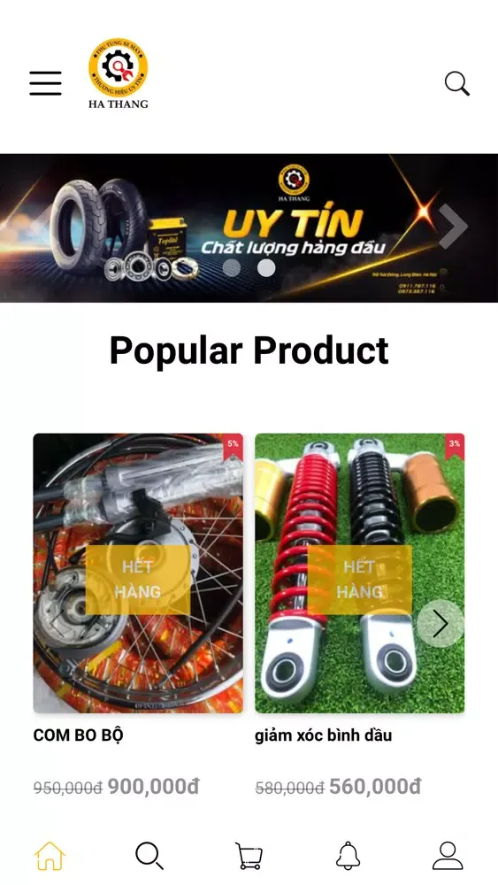 Tư Vấn phụ tùng ô tô - xe máy Screenshots