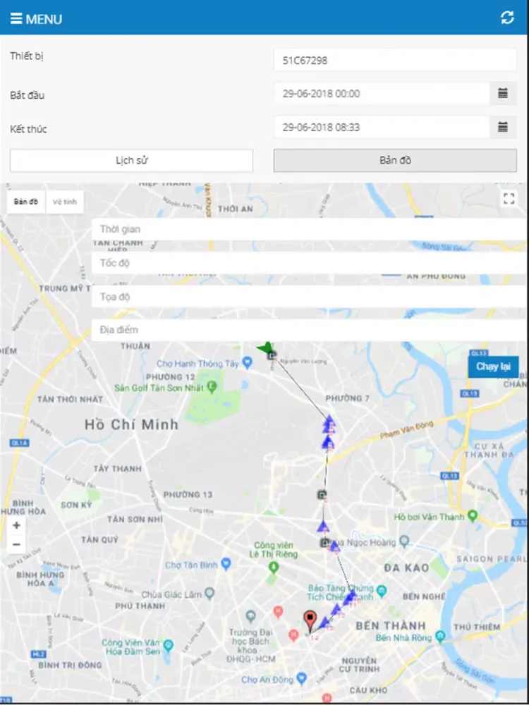 تصاویر GPS Bach Khoa iPad 