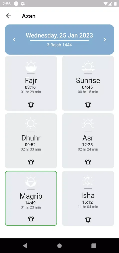 Prayer time, Quran Screenshots