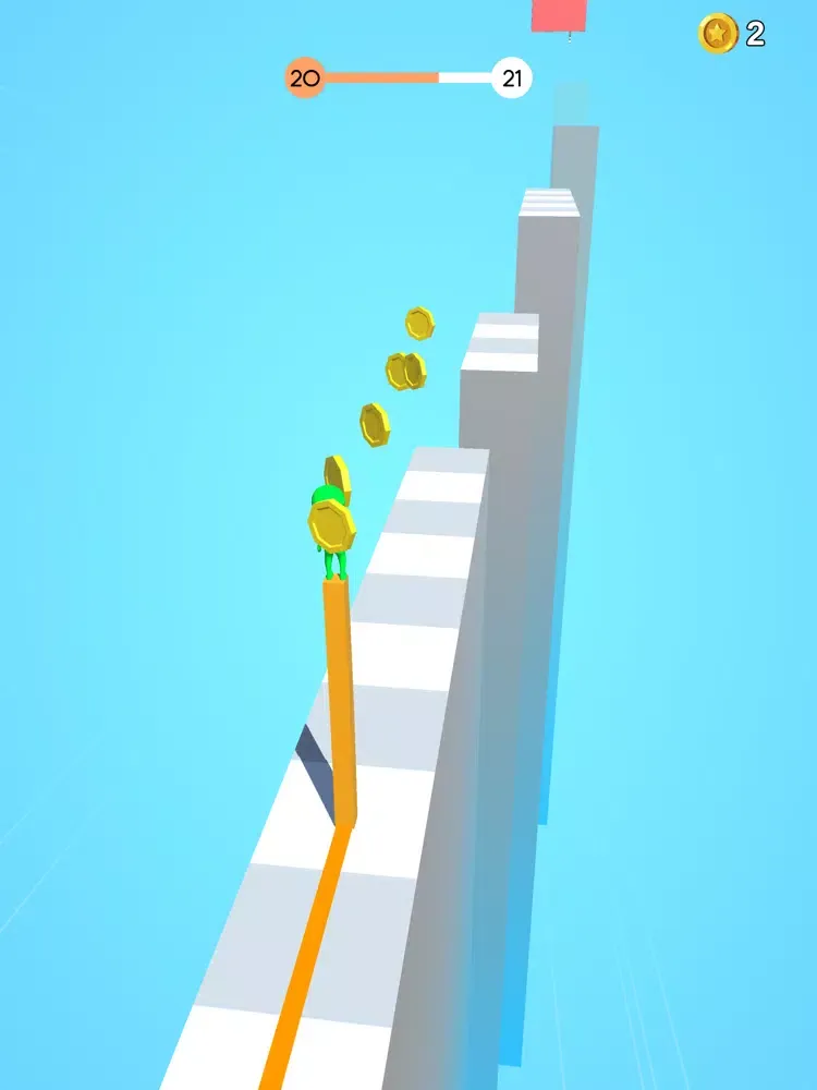Tangkapan skrin Bendy Run iPad 