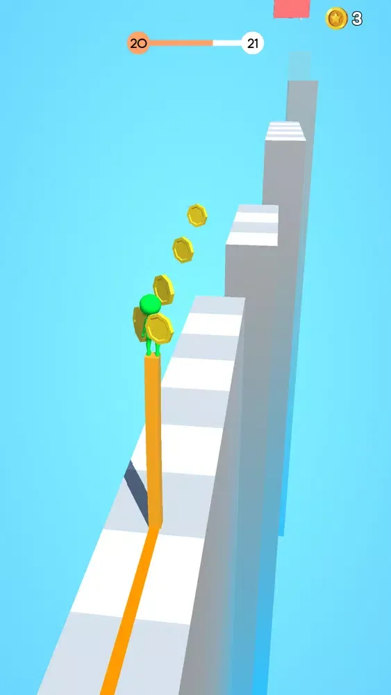 Tangkapan skrin Bendy Run