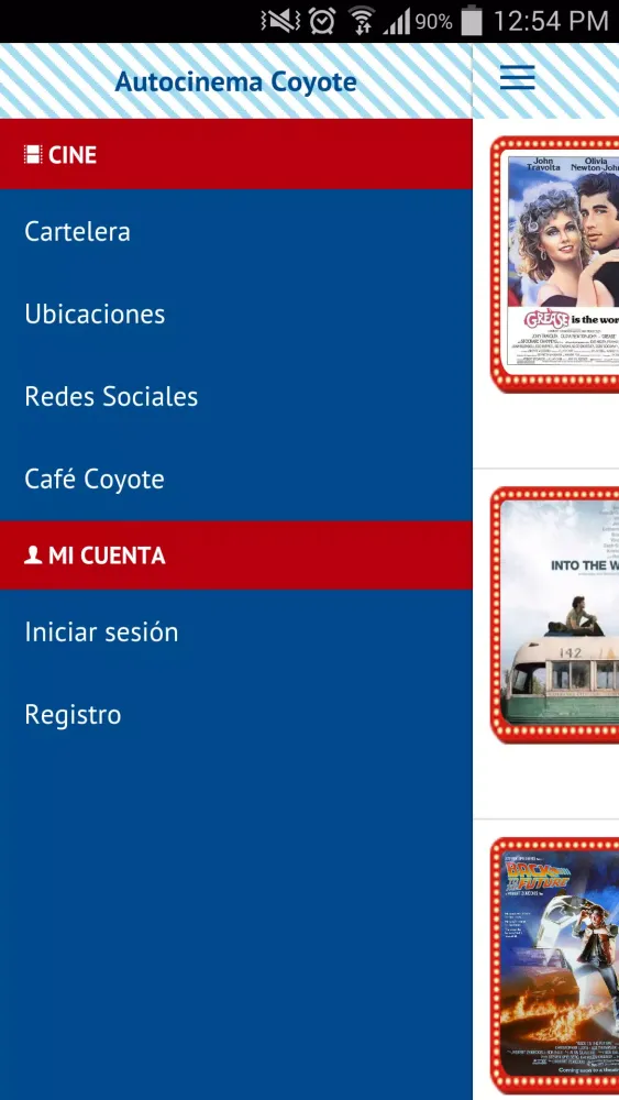 Ảnh chụp màn hình của Autocinema Coyote