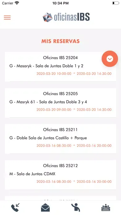 Ảnh chụp màn hình của Oficinas IBS