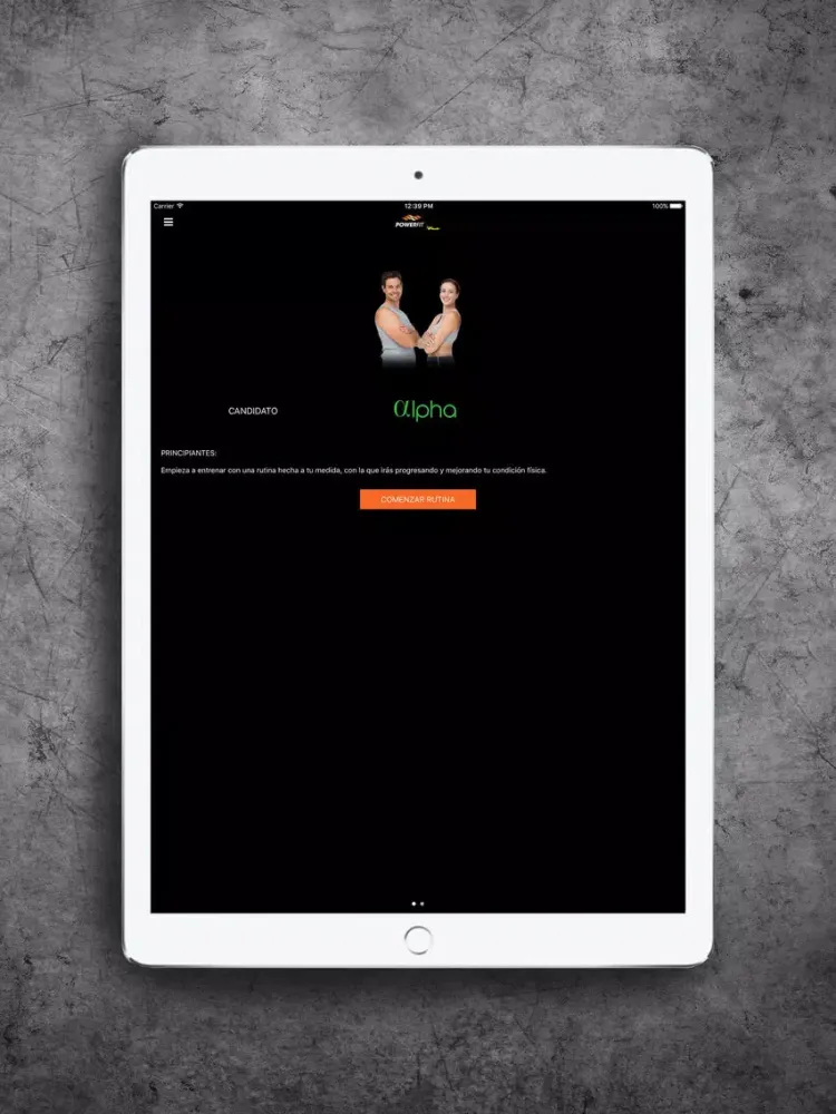 Reto Powerfit iPad 应用截图