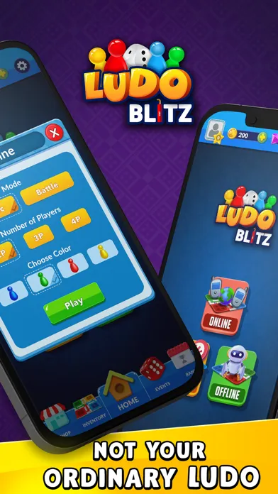 Ludo Blitz: Fun Dice Game 스크린샷