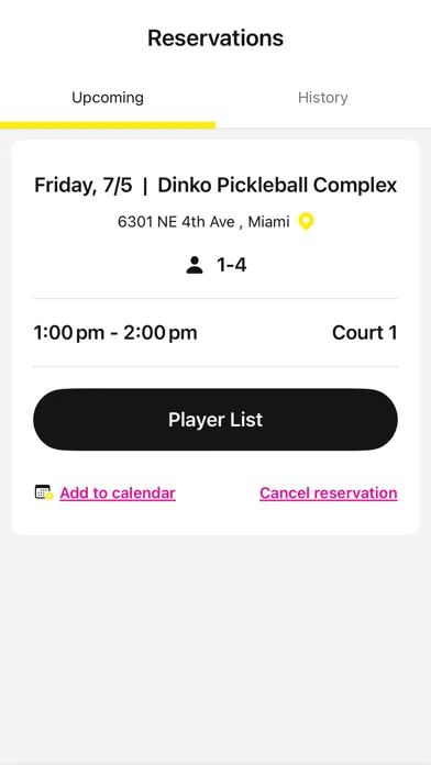 ภาพหน้าจอของ Dinko Pickleball